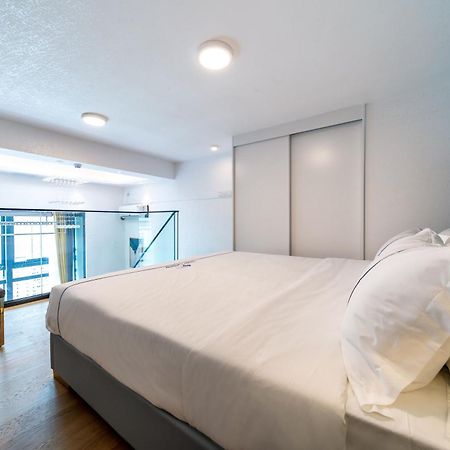 Boruisi Plaza Residence Apartment - Shenzhen Futian Convention & Exhibition Center المظهر الخارجي الصورة