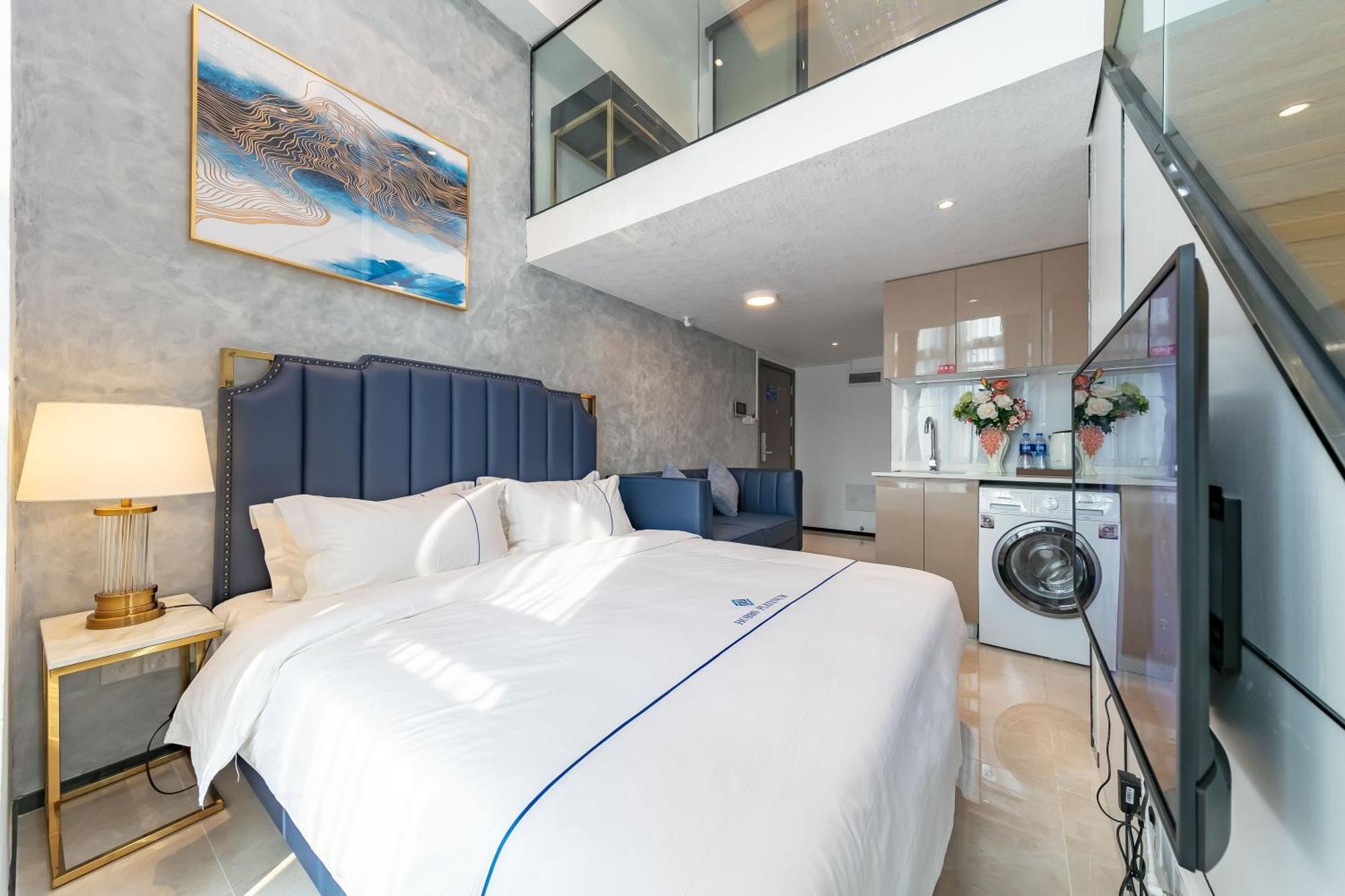 Boruisi Plaza Residence Apartment - Shenzhen Futian Convention & Exhibition Center المظهر الخارجي الصورة