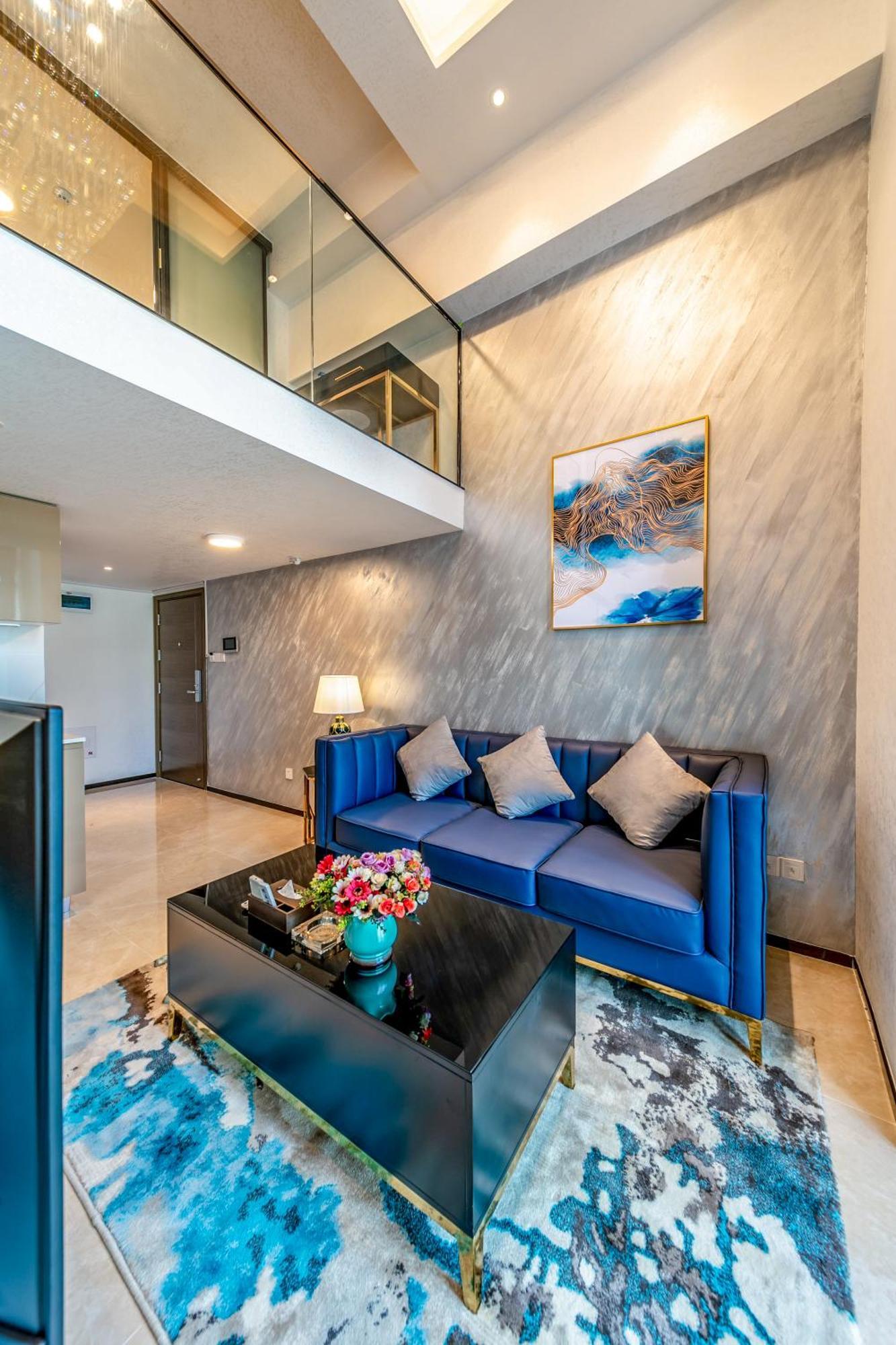 Boruisi Plaza Residence Apartment - Shenzhen Futian Convention & Exhibition Center المظهر الخارجي الصورة
