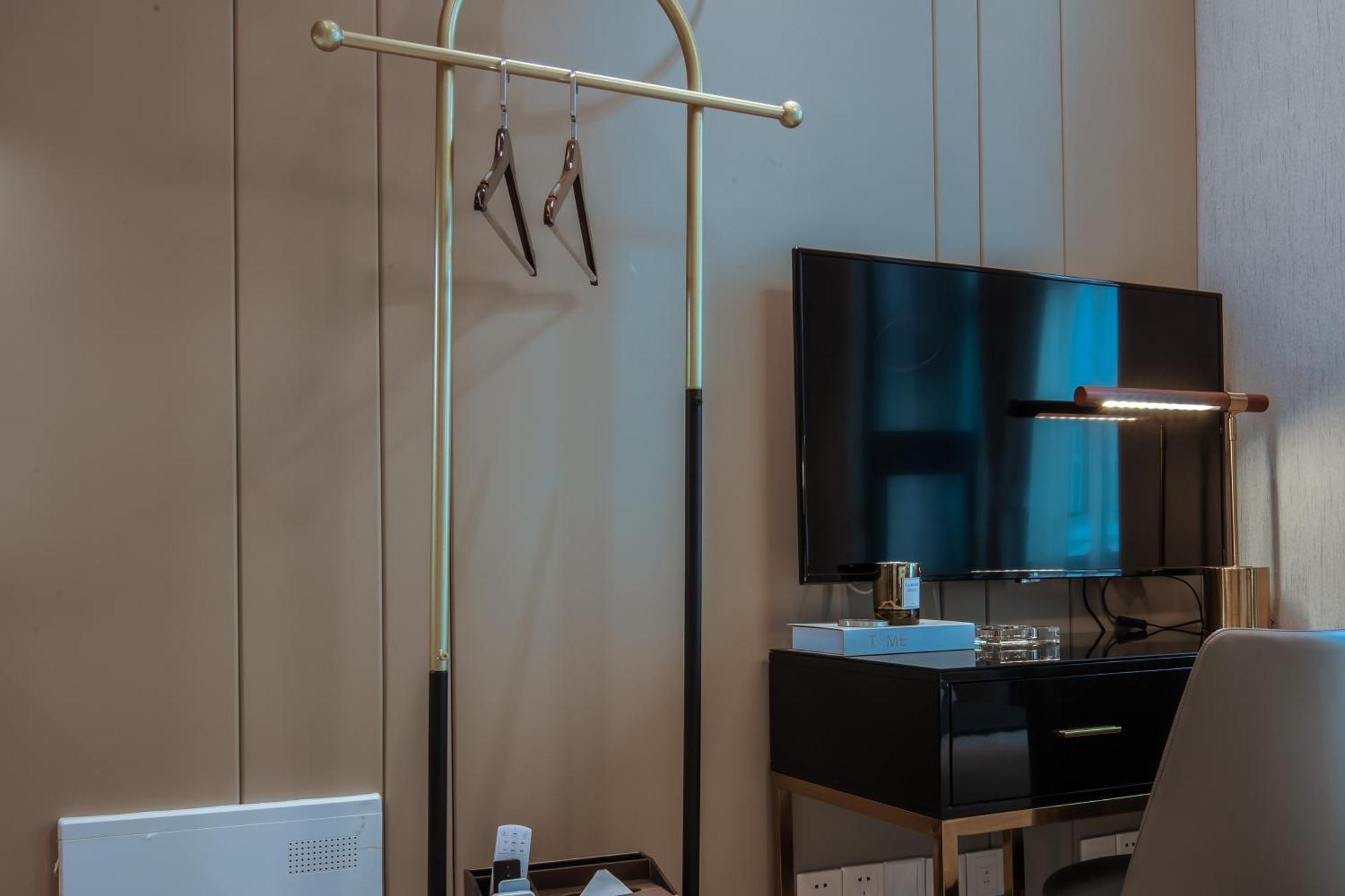 Boruisi Plaza Residence Apartment - Shenzhen Futian Convention & Exhibition Center المظهر الخارجي الصورة
