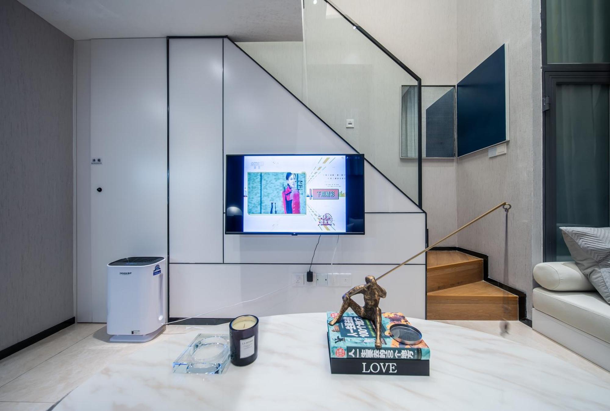 Boruisi Plaza Residence Apartment - Shenzhen Futian Convention & Exhibition Center المظهر الخارجي الصورة